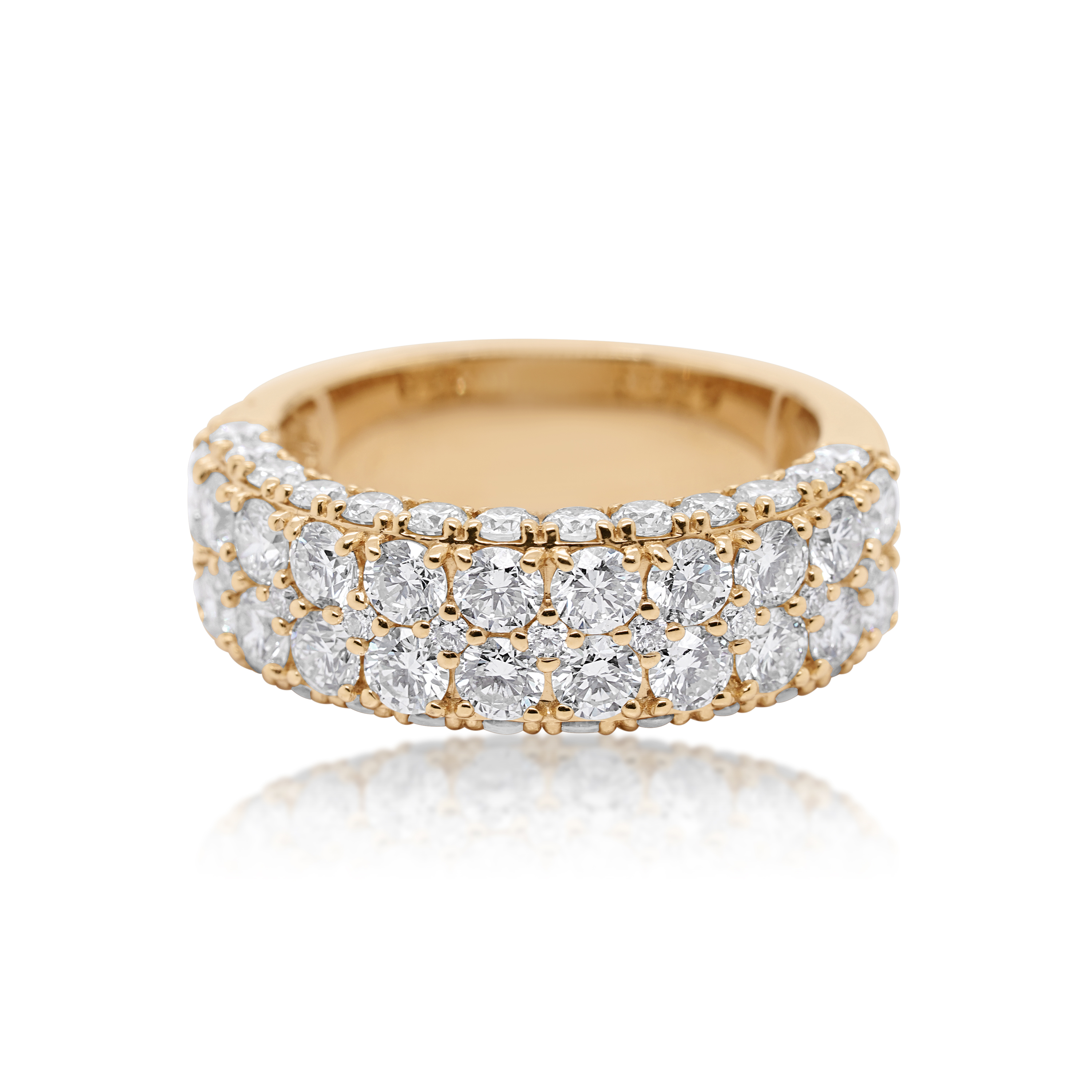 Diamond Ring 4.90 ct. 14K Yellow Gold